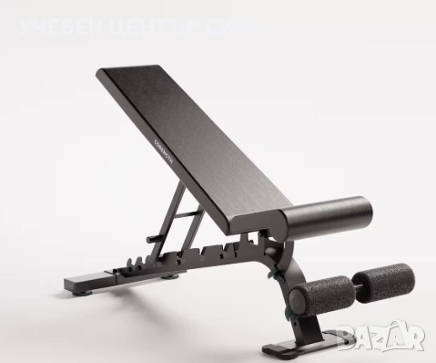 Лежанка за фитнес, регулиране на наклона, снимка 1