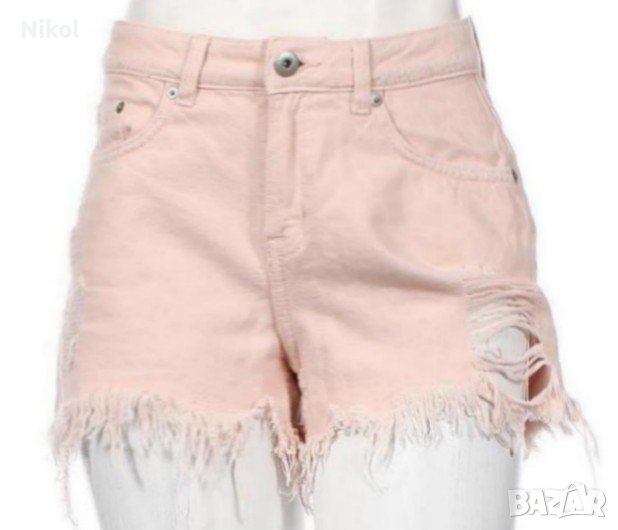 Розови Дънкови Панталонки , снимка 1
