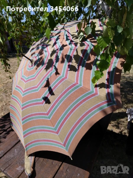 Голям мъжки стар чадър. , снимка 1