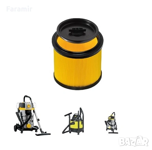 Хепа филтър Smart Pulse за прахосмукачка Parkside Wet-Dry PNTS 1250, 1300, 1400, 1500 A1, B1, B2, B3, снимка 1