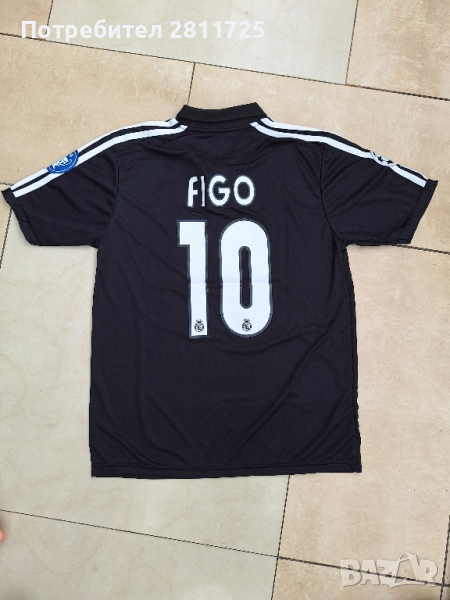 Тениска Луиш Фиго Реал Мадрид - ретро легенди, снимка 1