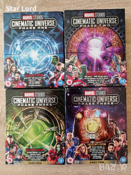 Колекция блу рей филми от вселената на Марвел - Marvel Cinematic Universe, снимка 1