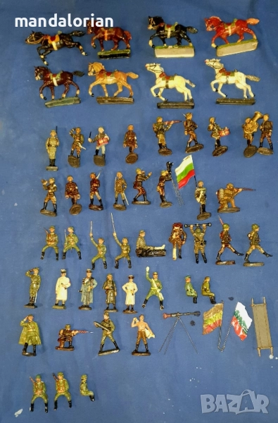 Original WWII Era German Toy Soldier LINEOL Maker, снимка 1