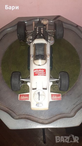 Рядка играчка състезателна кола на SCHUCO 356 175, Brabham Ford Formula 1, снимка 1