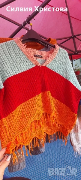 Продавам нов дамски пуловер универсален размер !, снимка 1