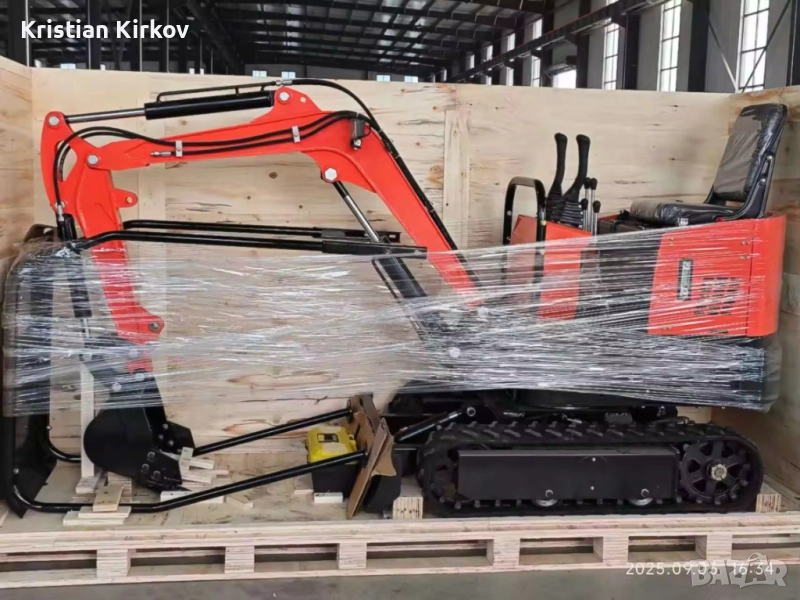 НОВ НАЛИЧЕН мини багер, 1.2т, 2025 г., снимка 1