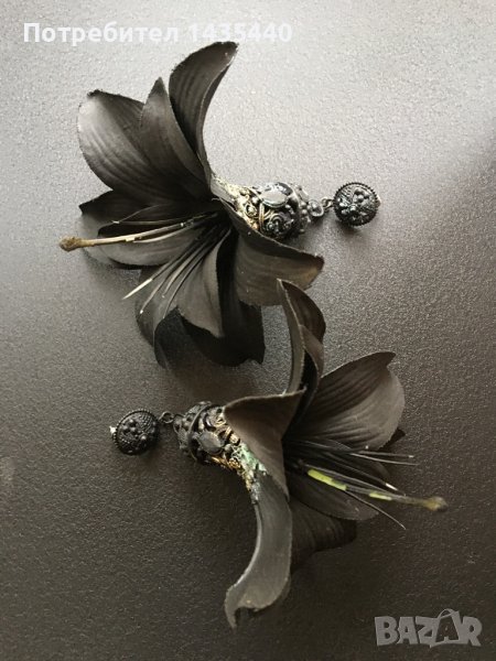 Обеци от серията “Тайната градина” на дизайнерката Анелия Милчева, снимка 1