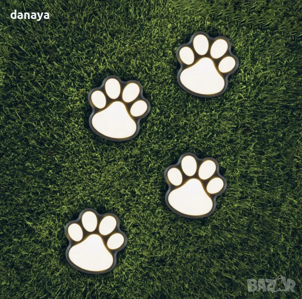 5766 Градинска декоративна соларна лампичка Лапичка, снимка 1