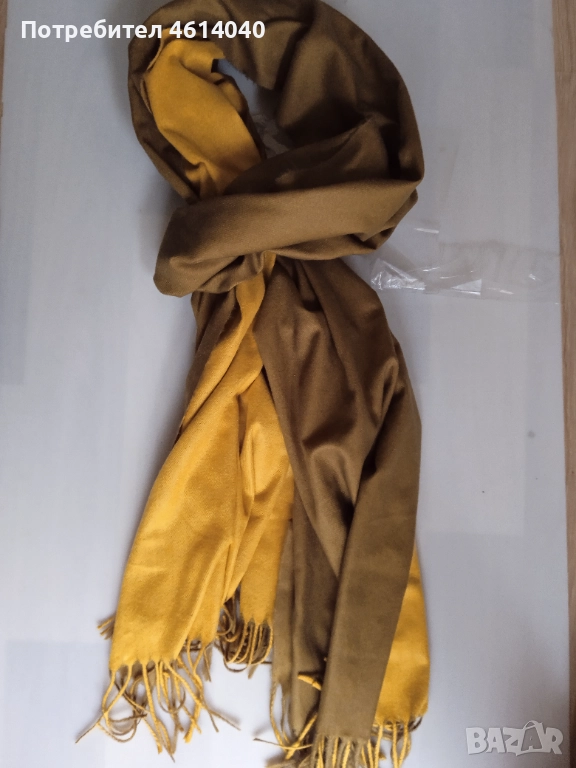 Шал от кашмир 183 см * 75 см, снимка 1