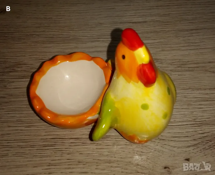 Порцеланова поставка за яйце, снимка 1