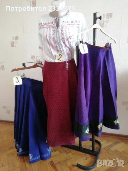 Стари носии от ТРОНСКИЯТ край. Пищимали и престилки. , снимка 1