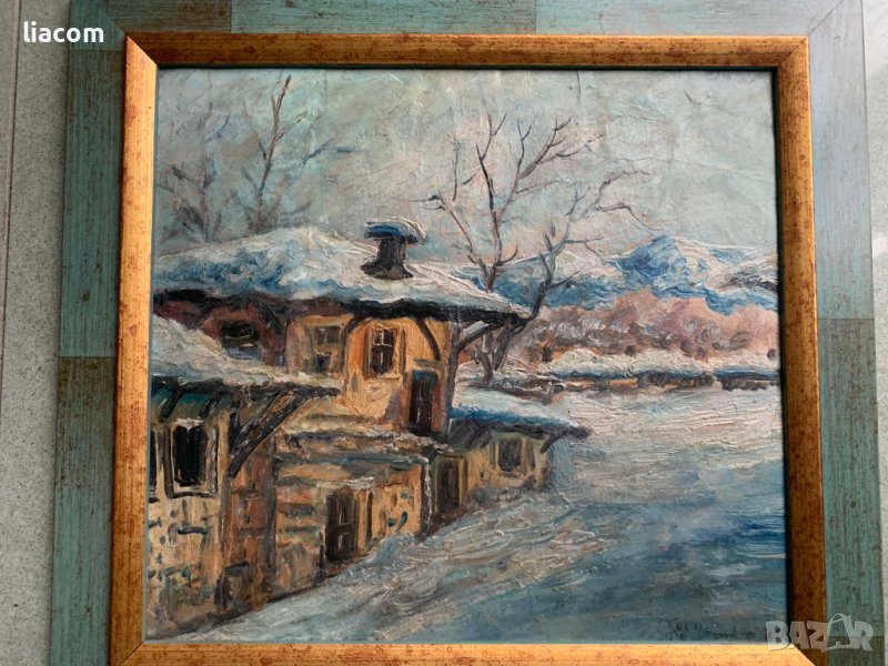 ГОСПОДИН ГЕОРГИЕВ (1909-1978) масло, снимка 1