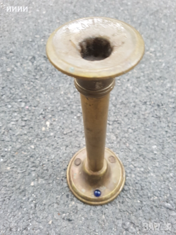 Бронзов свещник , снимка 1
