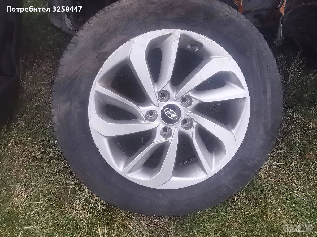 Гума с джанта Хюндай Туксон 17 ка, снимка 1