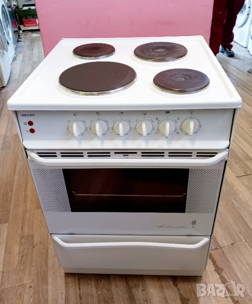 Печка с 4 обикновенни ел. котлона  BEHA - 60 см, снимка 1