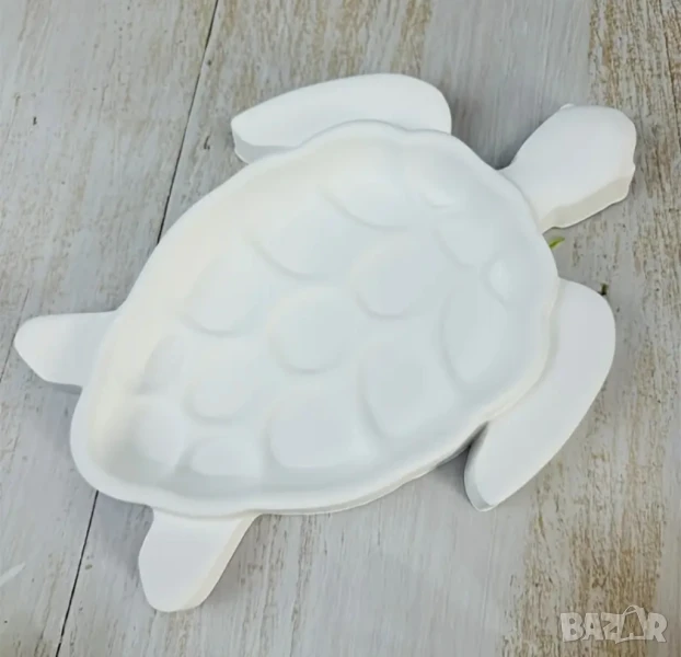 Молд поднос костенурка 20,4 см, снимка 1