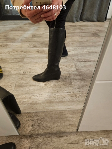 Дамски ботуши 38 естествена кожа , снимка 1
