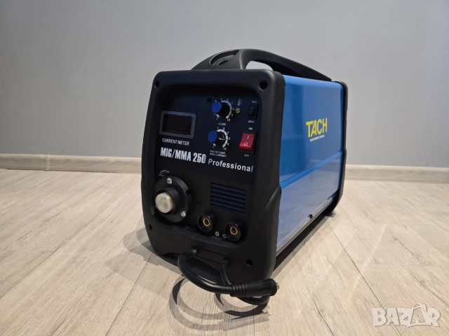 2025 250А МАX Електрожен + Телоподаващо с шланг 4м с дисплей