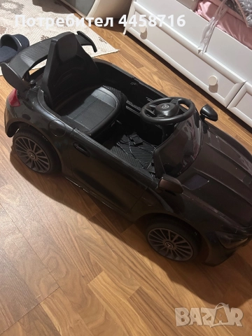 Детска електрическа кола мерцедес AMG, снимка 5 - Детски велосипеди, триколки и коли - 52095390