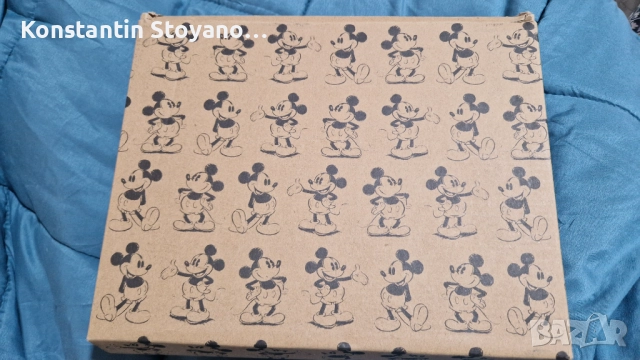 Walt Disney нови топли боти с апликация на Mickey Mouse Camel 38 EU, снимка 2 - Детски боти и ботуши - 52643523
