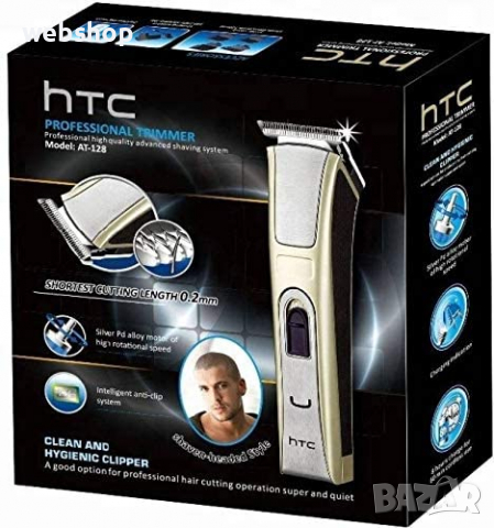 БЕЗЖИЧЧНА МАШИНКА ЗА ПОДСТРИГВАНЕ HTC-128, снимка 2 - Машинки за подстригване - 36350088