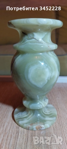 ваза от минерал оникс за ценители , снимка 4 - Вази - 52541109