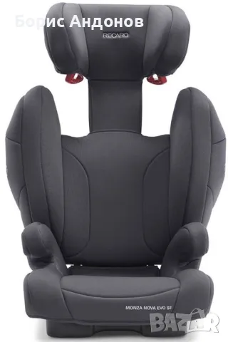 Детско столче RECARO Monza Nova EVO SEATFIX - Deep Black, снимка 5 - Столчета за кола и колело - 48386132