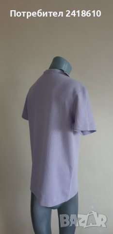 Calvin Klein Jeans CKJ Pique Cotton Mens Size S НОВО! ОРИГИНАЛНА Тениска!, снимка 3 - Тениски - 44498557