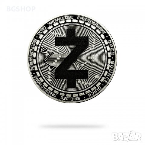  Zcash Coin / Зкеш Монета ( ZEC ) - Silver, снимка 4 - Нумизматика и бонистика - 33230618