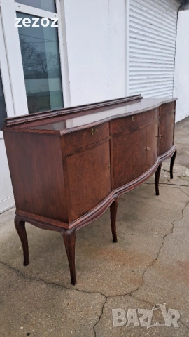 Ретро шкаф бюфет масив, снимка 3 - Шкафове - 53199976