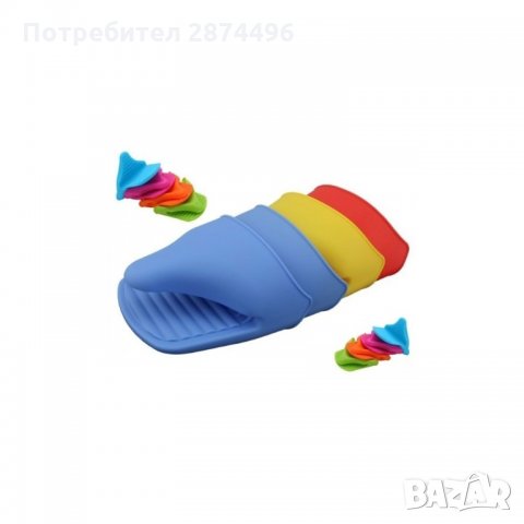 1404 Силиконова ръкохватка/ръкавица за горещо, снимка 4 - Аксесоари за кухня - 35736953
