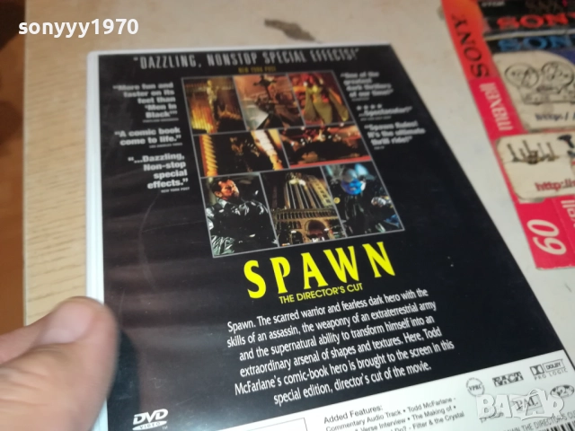SPAWN DVD 2009252225, снимка 6 - DVD филми - 51782071