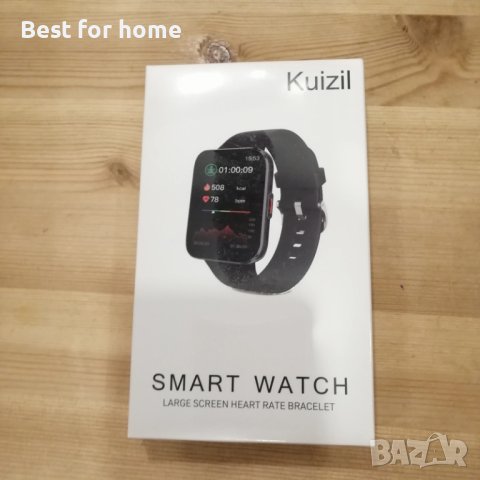Smart Часовник Kuizil сензорен екран,монитор за сърдечен ритъм,22 спортни режима,водоустойчив, снимка 8 - Смарт гривни - 40883469