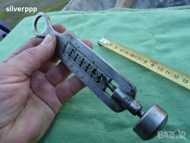  Стара немска цолова плашка , снимка 4 - Други инструменти - 39973923