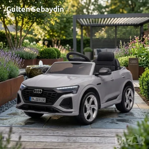 Детска акумулаторна кола Audi RS Q8 12V - Дистанционно управление, музика, LED светлини 