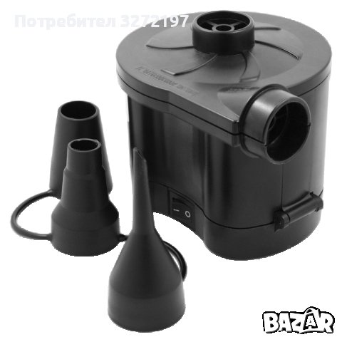 Електрическа помпа/компресор за надуваеми матраци,плажни аксесоари и др., снимка 2 - Водни спортове - 40994652