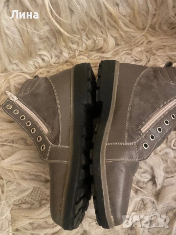 Дамски боти от естествена кожа, снимка 3 - Дамски боти - 53841335