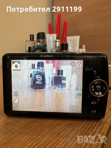 Фотоапарат Canon 6.0 Mp с подаръци, снимка 5 - Фотоапарати - 53812351