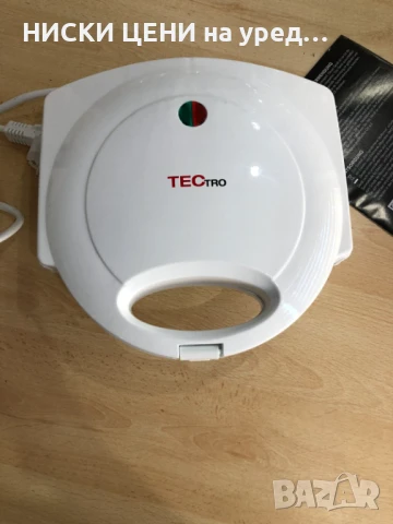 Гофретник Tectro 750W, снимка 4 - Гофретници - 51287709