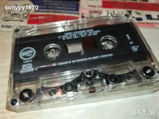STARZ/COLISEUM ROCK-MADE IN USA-ORIGINAL TAPE 2601251746, снимка 7 - Аудио касети - 48837556