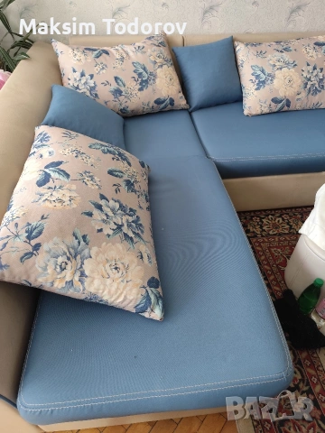 холов разтегателен ъгъл, снимка 2 - Дивани и мека мебел - 53873229