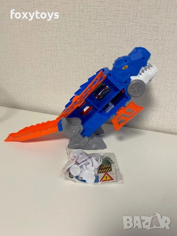 Дино камион и 3 коли - 2 в 1, снимка 12 - Коли, камиони, мотори, писти - 51848839