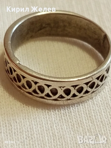 Сребърен пръстен орнаментиран висока проба сребро майсторска изработка 50128, снимка 9 - Пръстени - 52854339