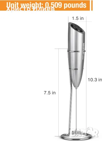 Миксер за фрапе със стойка Ръчен електрически пеногенератор, снимка 4 - Други - 48943200