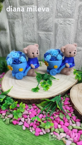 Сладки малки мечета в синьо!!, снимка 2 - Декорация за дома - 52259073