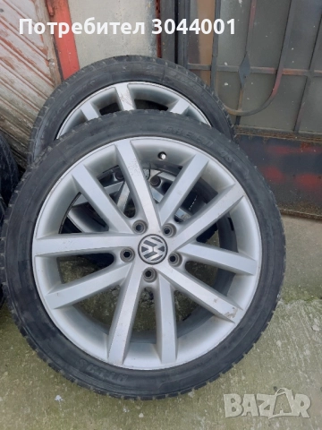 5x112 18 VW Audi, снимка 3 - Гуми и джанти - 52909423