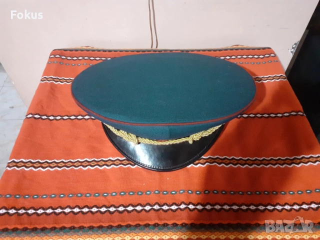 Стара военна парадна фуражка БНА Соц униформа, снимка 2 - Антикварни и старинни предмети - 52528125