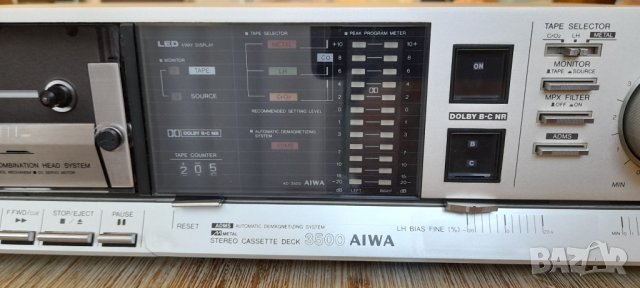 Дек AIWA 3500 - 3 Head, снимка 10 - Декове - 41146713