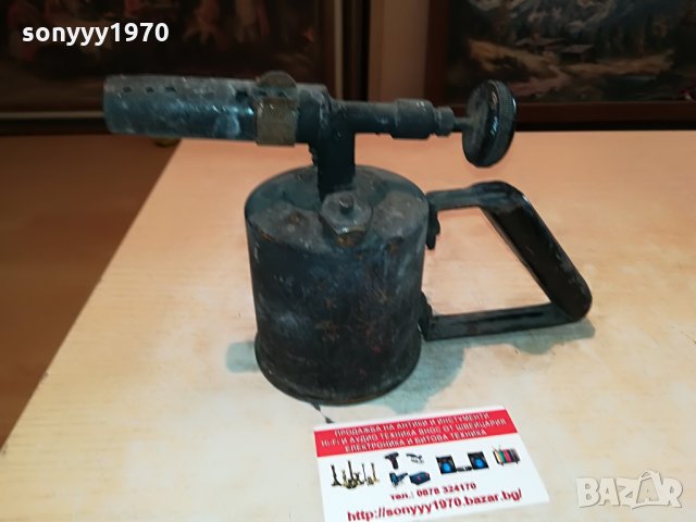 антик-колекционерска малка лампа от франция 2508211222, снимка 3 - Антикварни и старинни предмети - 33917399