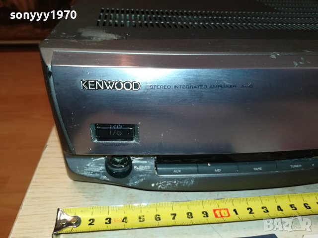 KENWOOD A-H5 STEREO AMPLIFIER-SWISS 0109231542LNV, снимка 3 - Ресийвъри, усилватели, смесителни пултове - 42046830